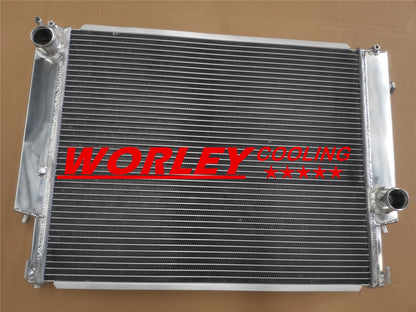 Aluminum Radiator + Blue Hose for BMW E36 M3 Z3 325TD 320 323 325 328 (1992-1999)