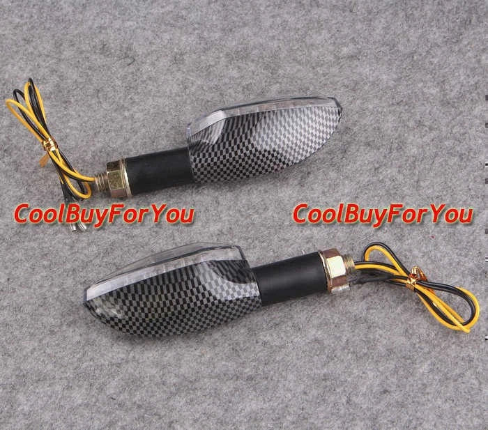 2 x Plastic LED Turn Signal Lights for Universal Vehicles