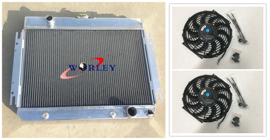 Aluminum Radiator + Fan for Chevy Impala/EI Camino (1963-1968)