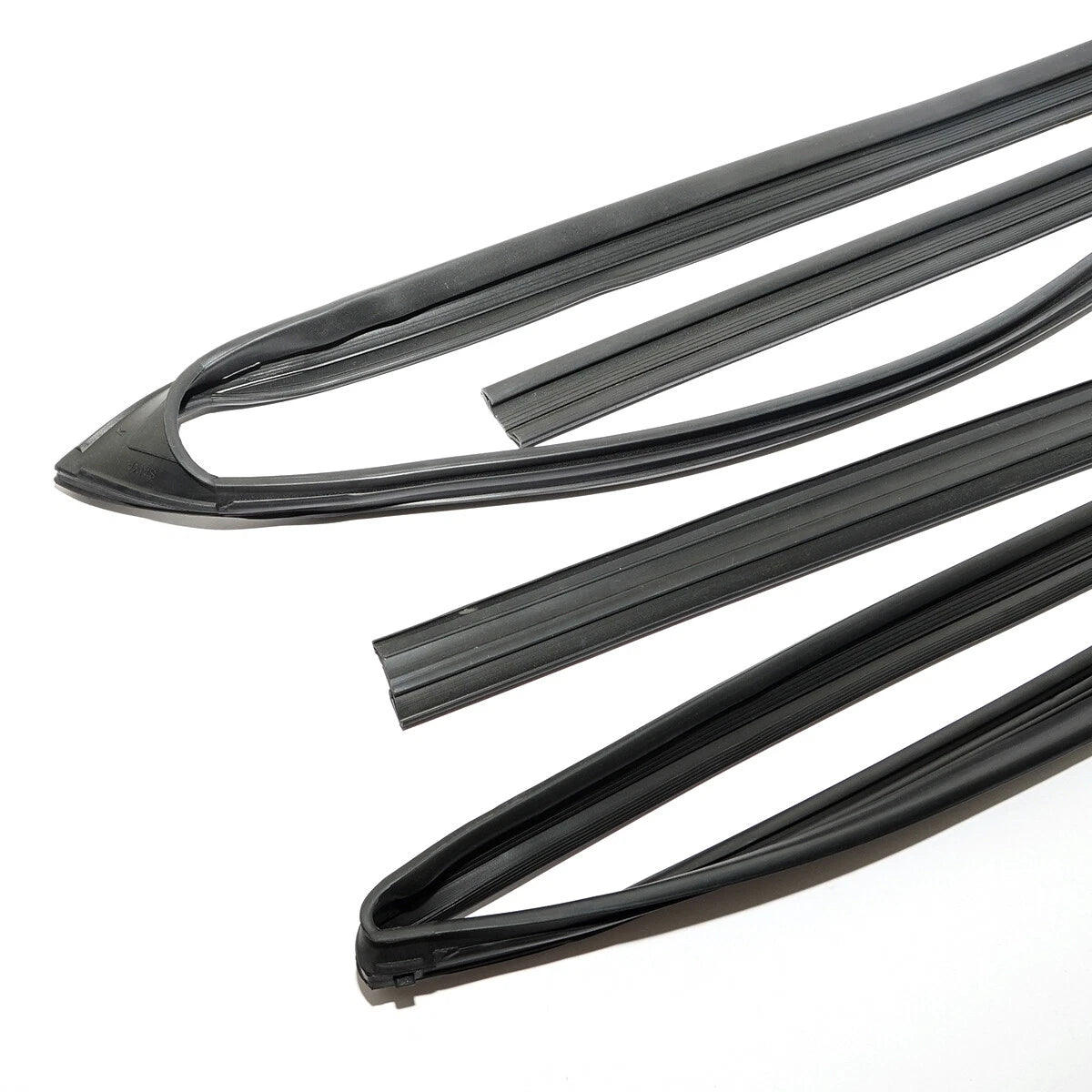Front Rear Door Glass Run Channel for Honda Civic 4D 2012-2015