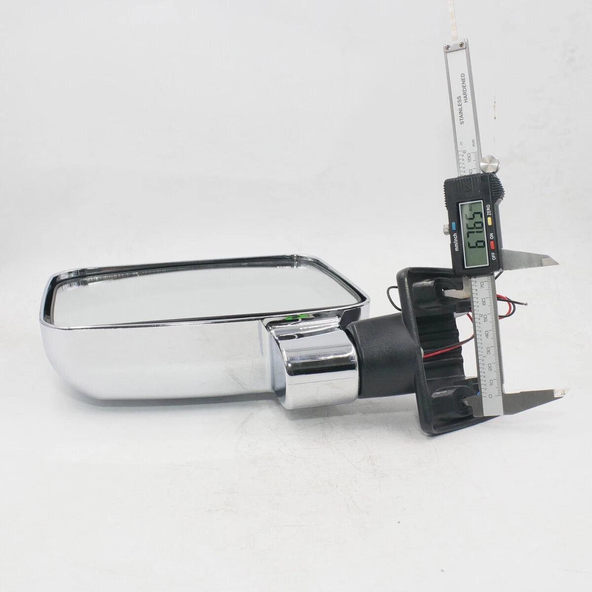 Chrome Door Mirror for Toyota Land Cruiser FJ60 FJ62 HZJ75 1980-1990