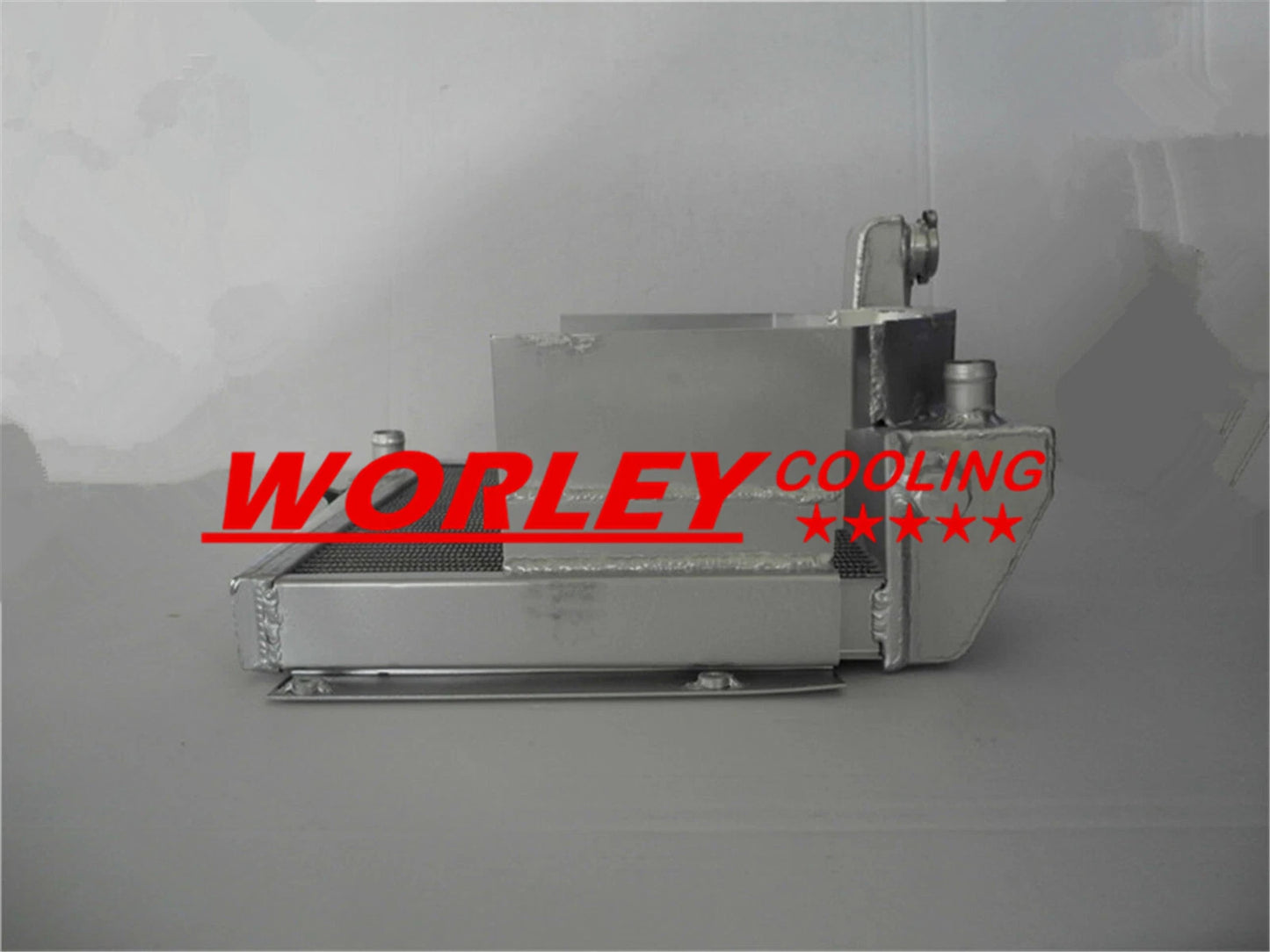 Aluminum Radiator + Fan for Austin Healey Sprite, MG Midget (1958-1979)