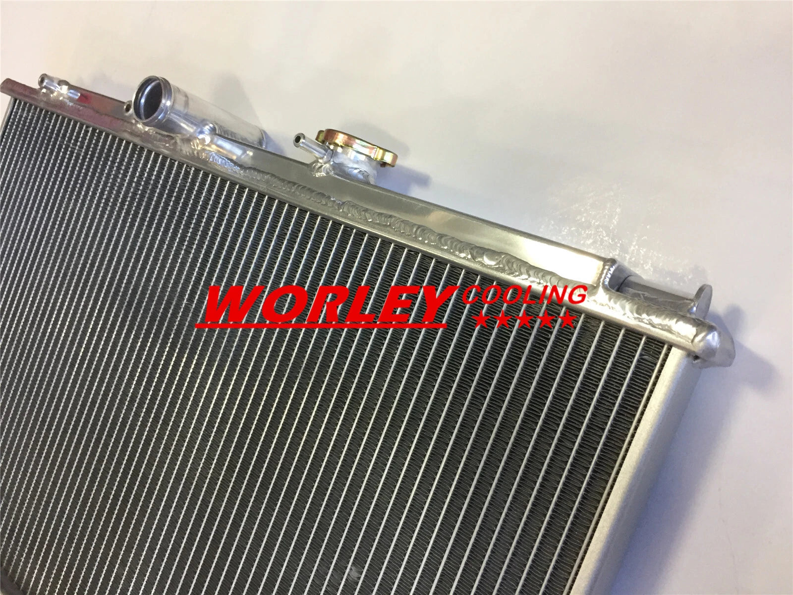 Ae100 Radiator Aluminum Radiator & Fan for 92-97 Toyota Corolla AE100 AE101 (1992-199 ...