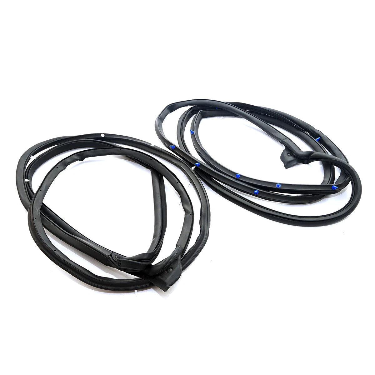 Front Door Weatherstrip Seal Set for Honda Fit Jazz 5D 2007-2014