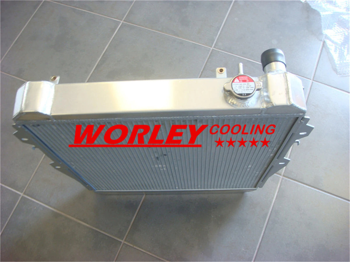 Aluminum Radiator + Shroud + Fan for Toyota Hilux Surf KZN130 (1993-19 ...