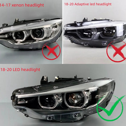 1 Set Front Headlight DRL Boards for BMW F80 F82 F83 M3 M4 (2018-2020)