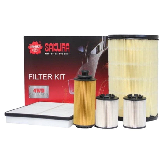 Air Oil Fuel Cabin Filter Kit for Colorado RG 2.4L 2.8L (2012-2020)