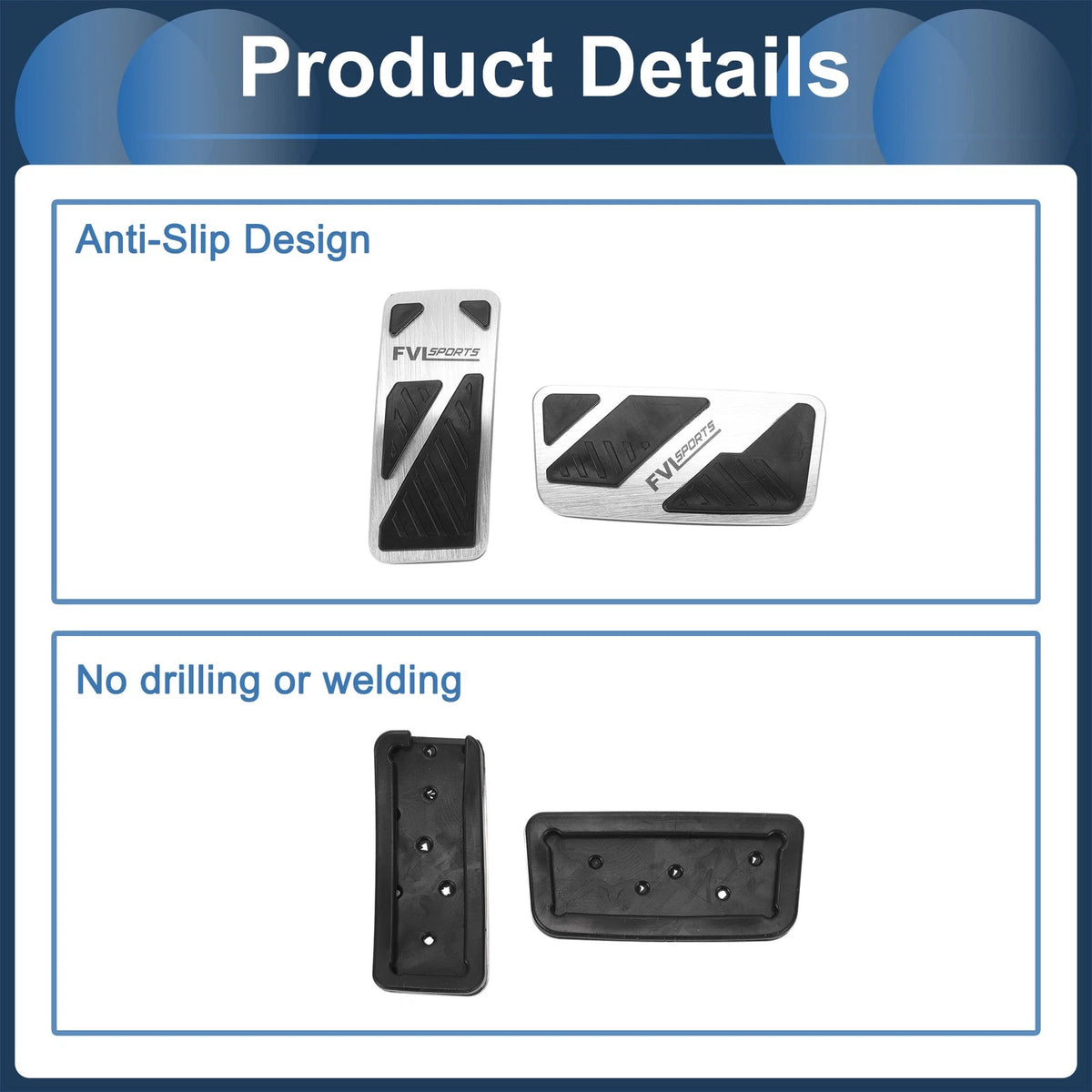 Automatic Foot Accelerator Pedal Covers for Ford Ranger – Exclusive Motors