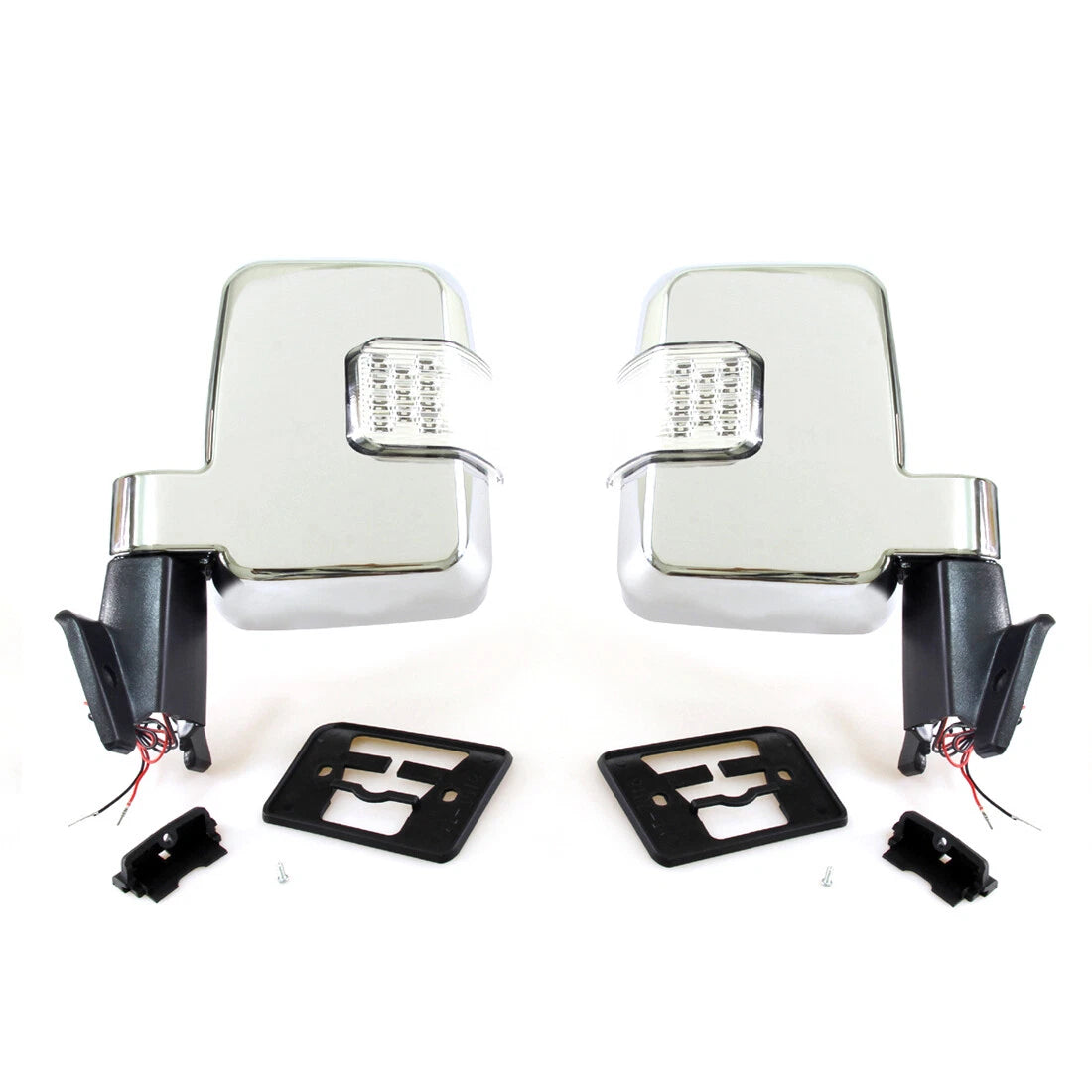 Chrome Door Mirror for Toyota Land Cruiser FJ60 FJ62 HZJ75 1980-1990