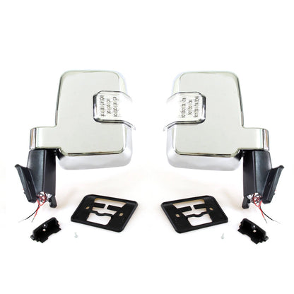 Chrome Door Mirror for Toyota Land Cruiser FJ60 FJ62 HZJ75 1980-1990