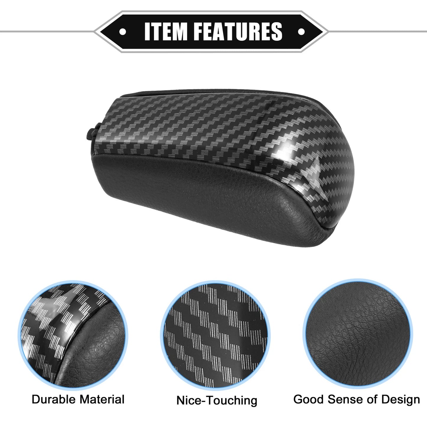 Automatic Gear Shift Knob for Toyota Land Cruiser Prado (2009-2017) Black