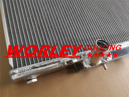 Alloy Radiator & Blue Hose for Nissan Patrol GU Y61 3.0L ZD30 (2000-2006)