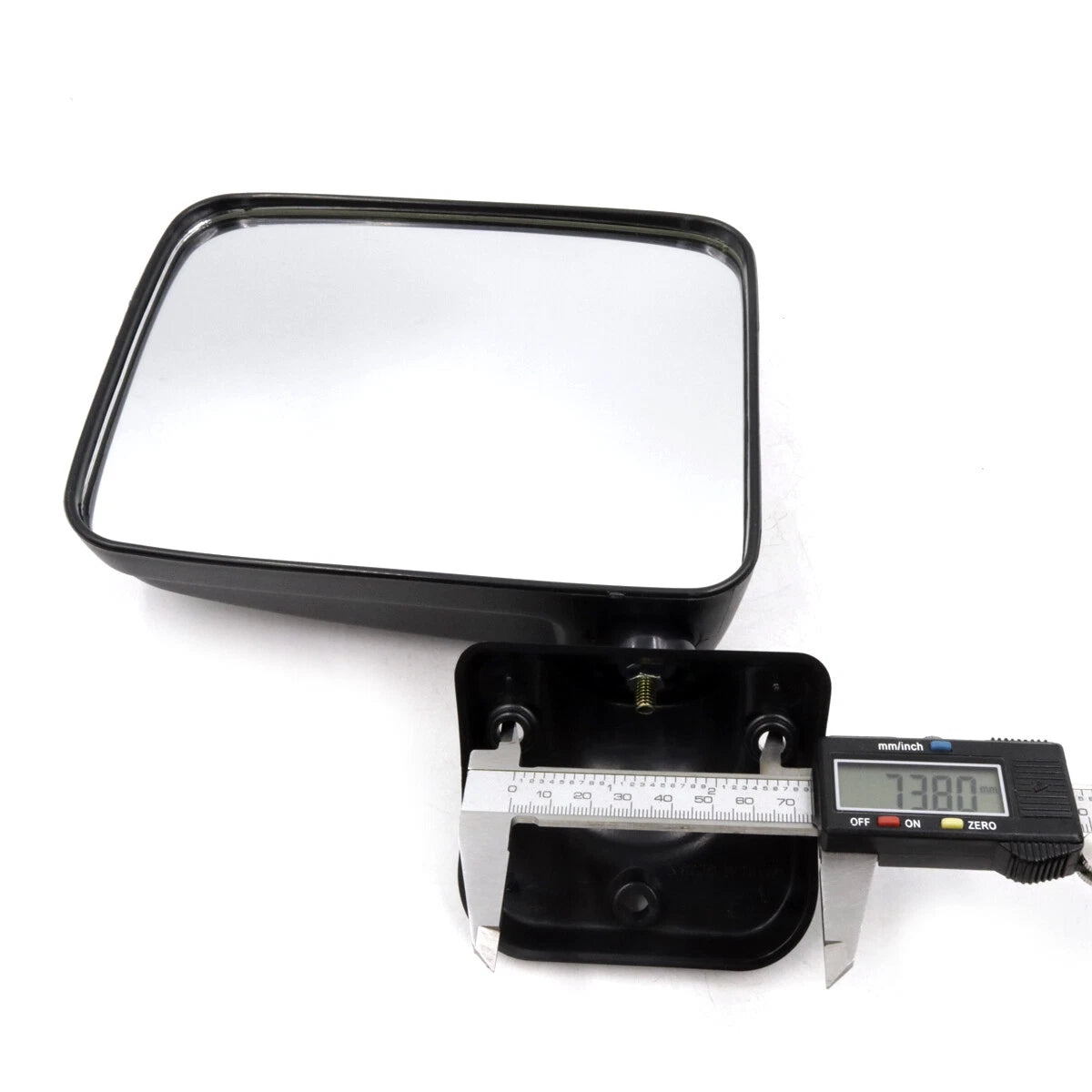 Door Mirrors x2 Black for Mitsubishi L200 Warrior Strada G-Cab 1996-2006