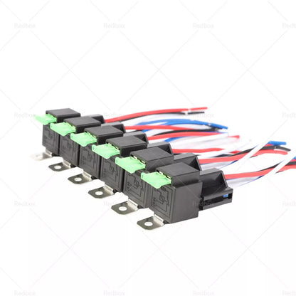 6 x 30AMP 12V Relay for Automotive (30A Normally Open Contact) (2020-2023)