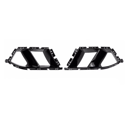 1 Pair Black Front Bumper Side Air Vent Covers for BMW G80 M3 M4 (2021-2024)