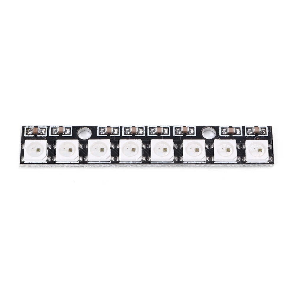 8 Channel WS2812 5050 RGB LED Light Strip Driver Board for Black Model ...