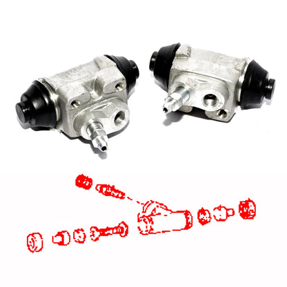 13/16 RR Wheel Brake Cylinder for Hyundai Scoupe/Excel/Pony/X2 1.5L 1993-1995