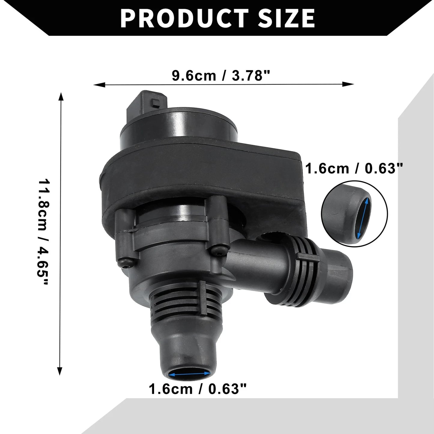 Auxiliary Water Pump for BMW 525i 530i 528i (2001-2007)