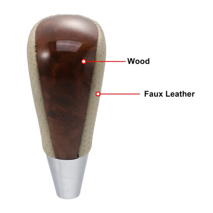 Automatic Gear Shift Knob for Toyota RAV4 Camry Corolla Beige Brown