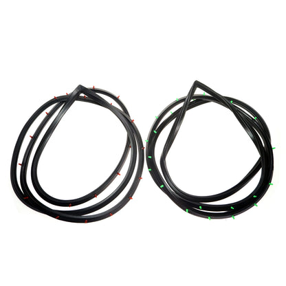 Front Door Weatherstrip x2 for Toyota Crown SE S60 MS60 MS64 MS65 1967-1971