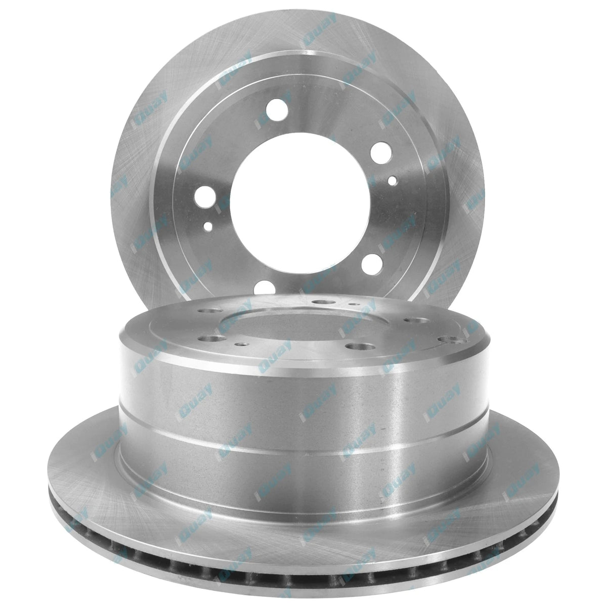 2 Rear Disc Rotors for Toyota Landcruiser HZJ105 FZJ105 100 105 Series ...