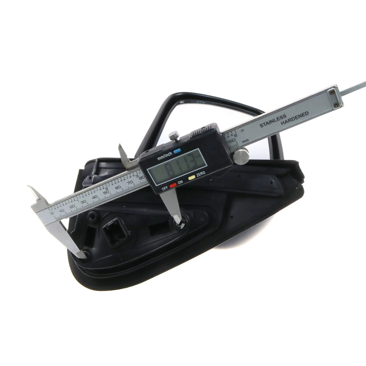 Left Electric Door Mirror Black for Honda CR-V 1997-2001