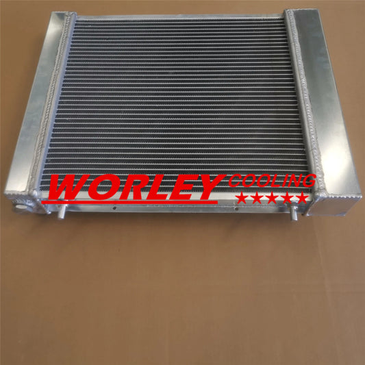 Aluminum Radiator + Fan for Land Rover Defender, Discovery, Range Rover (1989-1998)