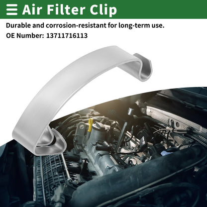Air Filter Housing for BMW 114d (2013-2015) - Silver Tone, 1 x Piece