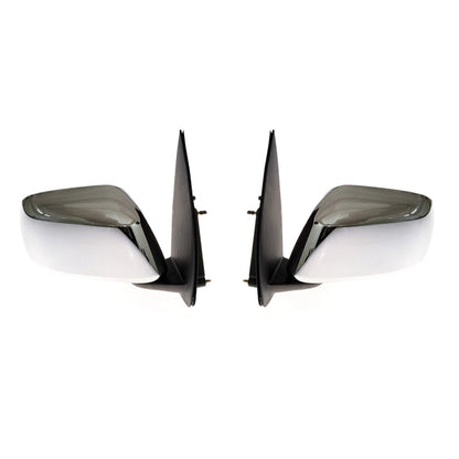 Chrome Electric Door Mirror x2 for Nissan Navara D40 4WD 2005-2015