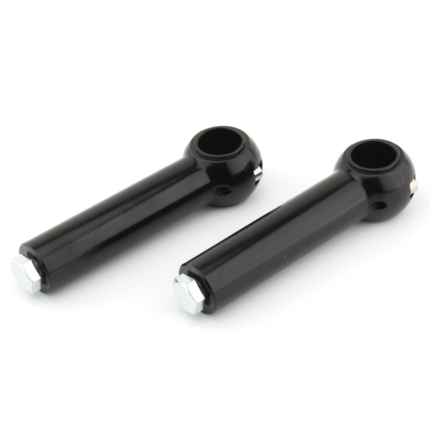 1" Bar Diameter Black Handlebar Riser Kit for Universal Motorcycle