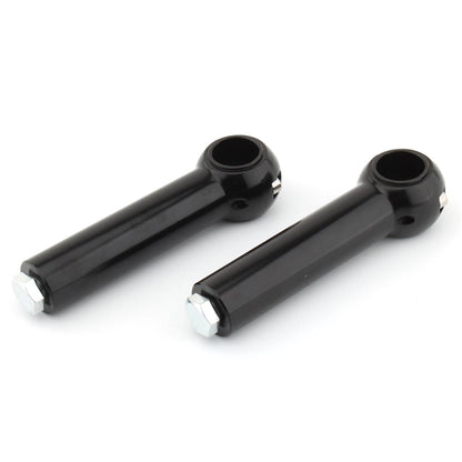 1" Bar Diameter Black Handlebar Riser Kit for Universal Motorcycle