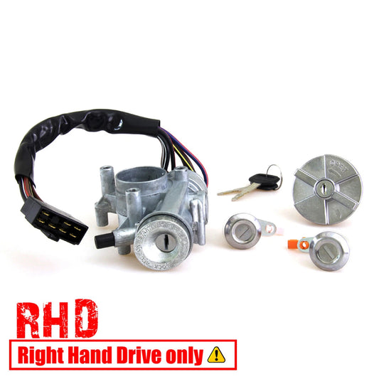 Ignition Door Fuel Cap Lock Set for Toyota Hilux 4th Gen N50 N60 N70 LN RN RHD