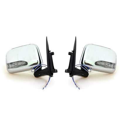 Door Mirrors LED Chrome for Toyota Hilux 1997-2005