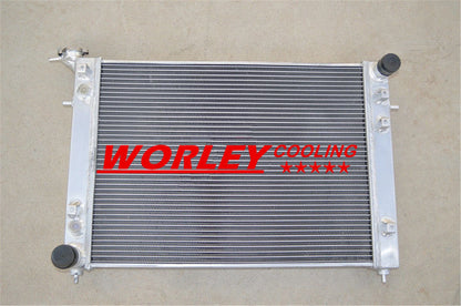 Aluminum Radiator + Black Hoses for Holden Commodore VS V6 3.8L (1995-1997)