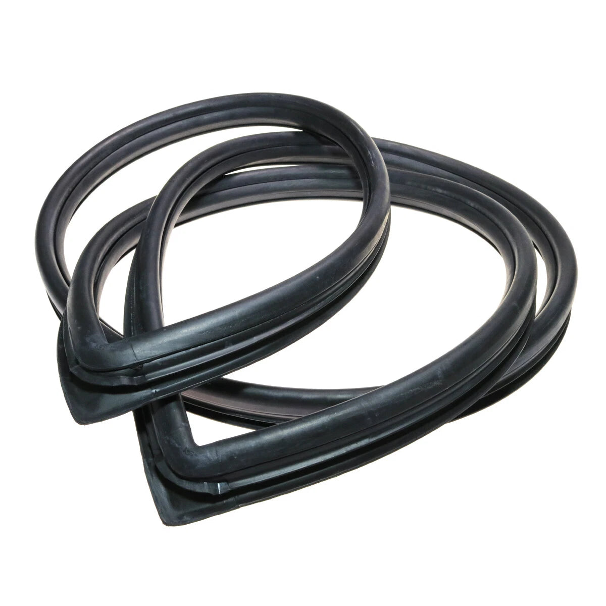 Front Door Weatherstrip Seal x2 for Toyota Corolla Sedan 1970-1974