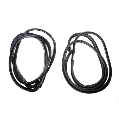 Rear Door Weatherstrip x2 for Mitsubishi Mirage Lancer Colt 4DR 1991-1995