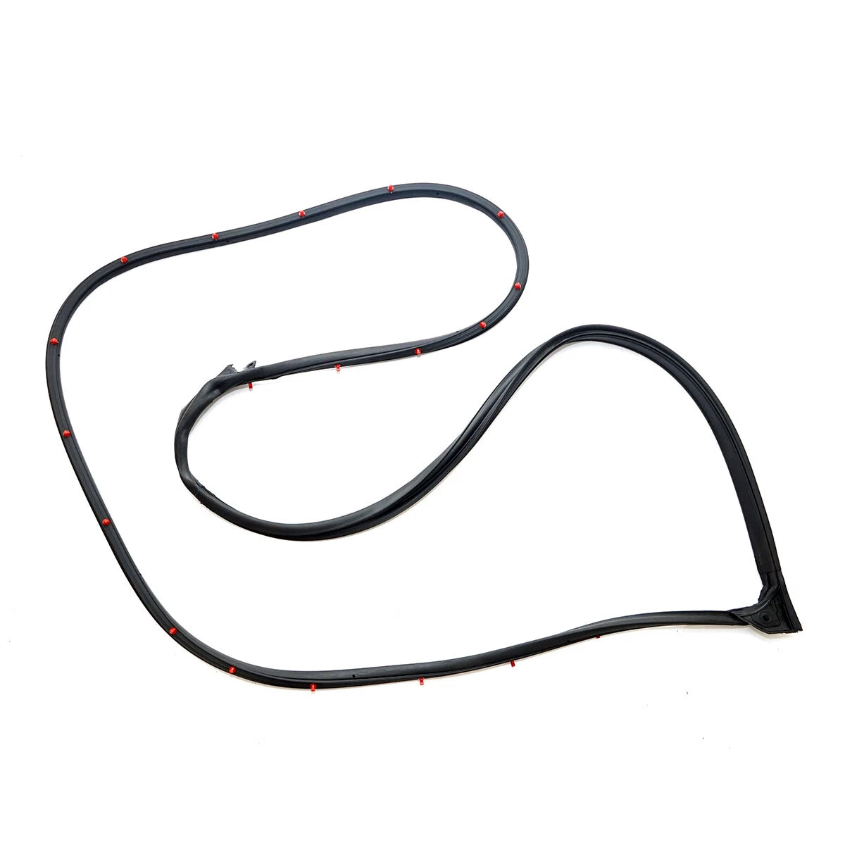 Front Door Weatherstrip Rubber Set for Honda Civic 4DR 2017-2021
