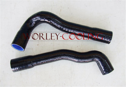Aluminum Radiator + Black Hose for BMW E36 M3 Z3 325TD 320 323 325 328 (1992-1999)