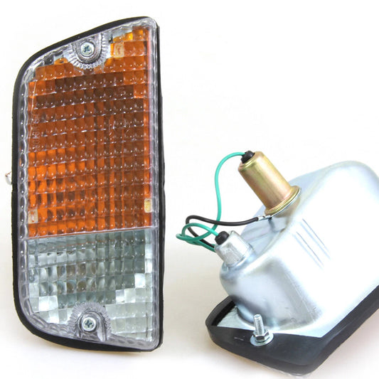 Amber Signal Lights x2 for Nissan Datsun 620 1972-1979