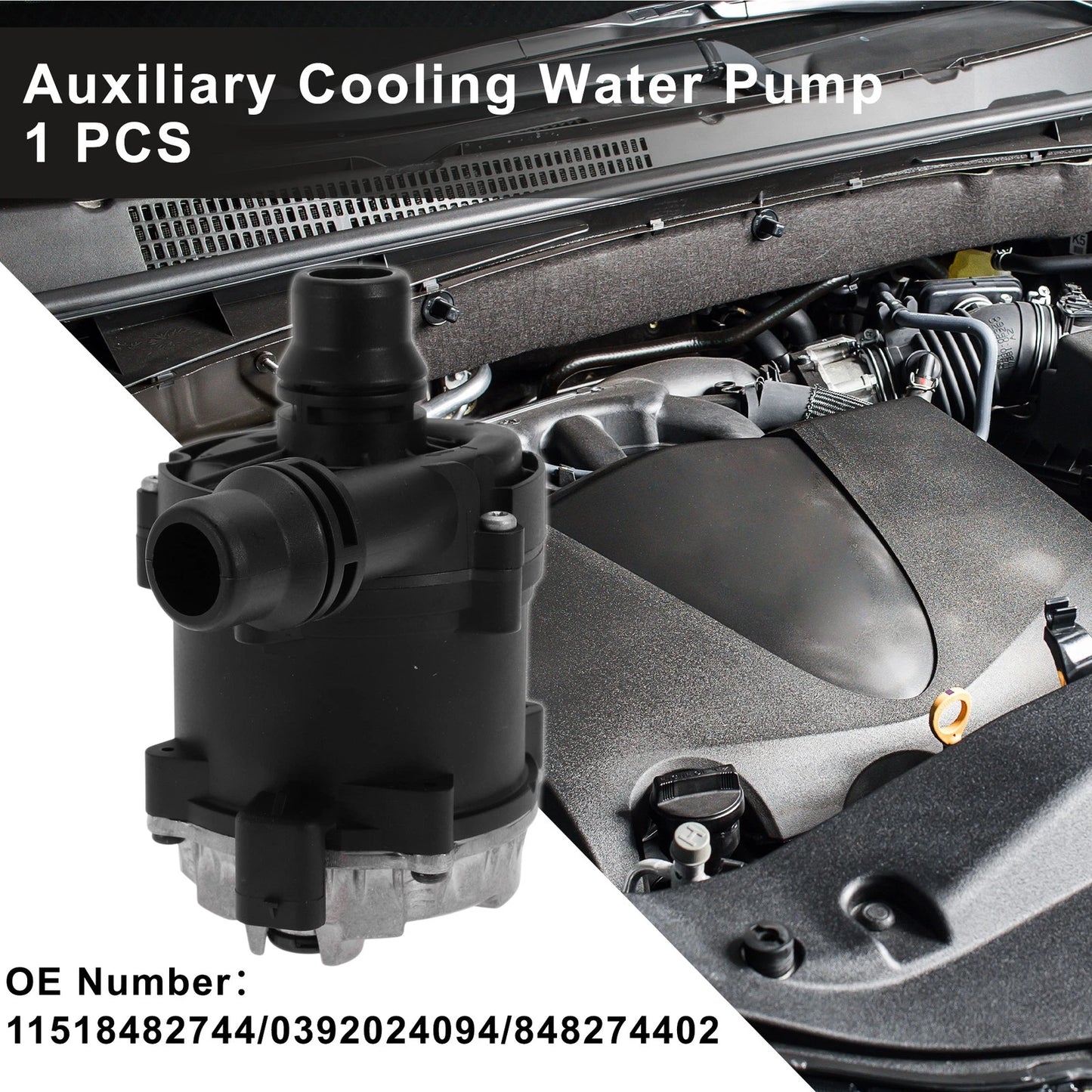 Auxiliary Cooling Water Pump for BMW G31 (2017) 1 x No.11518482744/0392024094