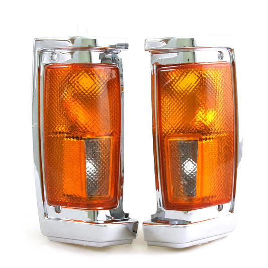 Chrome Side Turn Lights for Nissan D21 1986-1997