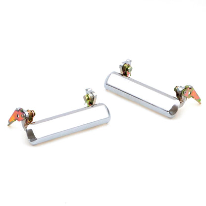 Chrome Door Handles x2 for Datsun Nissan Pathfinder 720 1980-1986