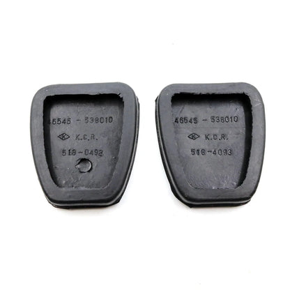 Clutch Brake Pedal Pad x2 for Honda Fit Jazz 2001-2008