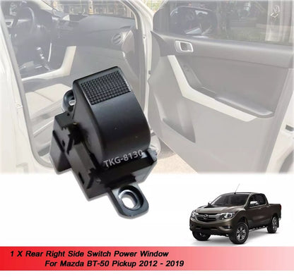 1 x Rear Right Power Window Switch for Mazda BT-50 (2012-2019)