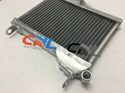 Aluminum Radiator + Blue Hose for Yamaha RZ350 RD350 RD250 (1984-1985)