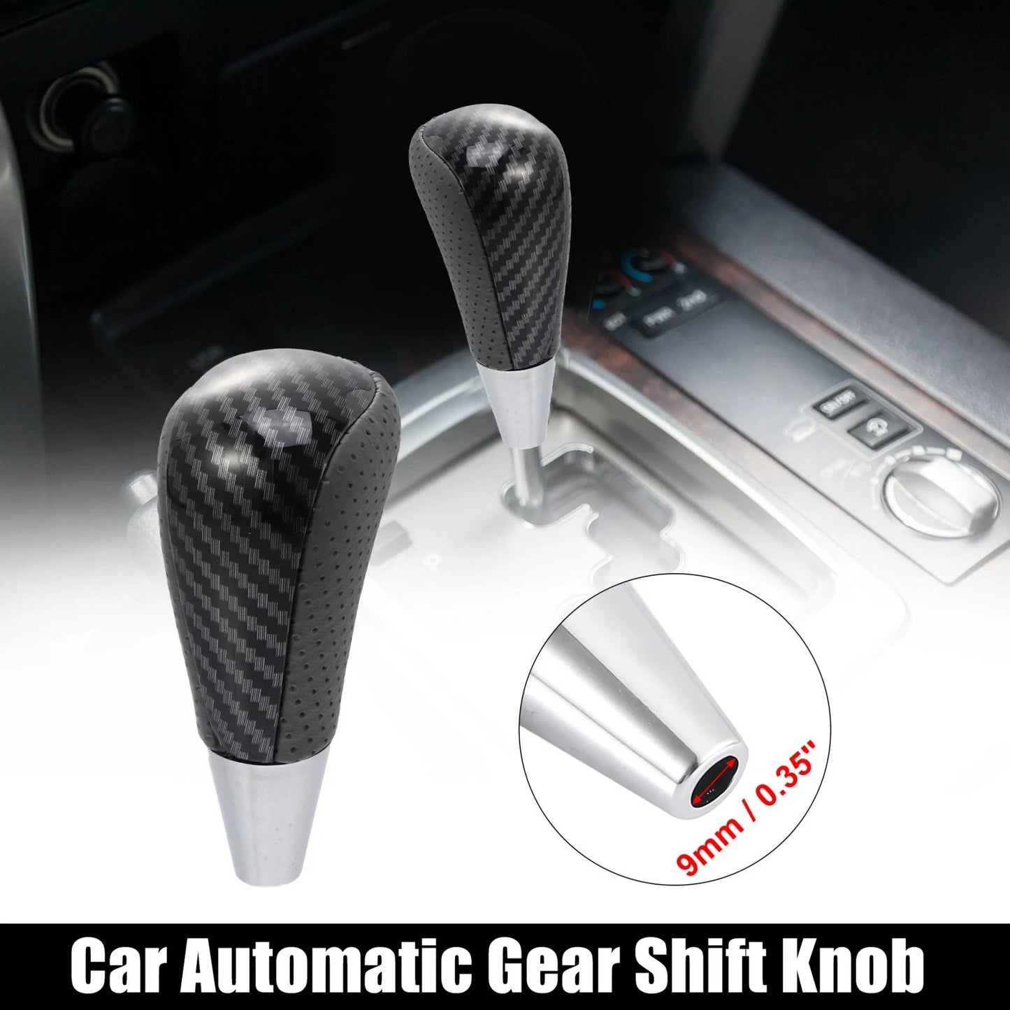 Automatic Gear Shift Knob for Toyota RAV4 Camry Corolla Gray Black