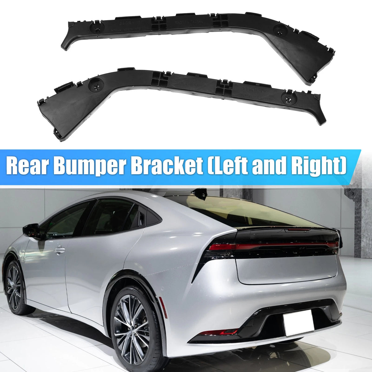 Rear Bumper Bracket for Toyota Prius 1.5L (2010-2015) - Durable Plasti ...
