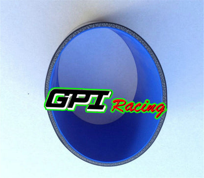1.38" Silicone Straight Hose for Radiator Intercooler Turbo Pipe Blue