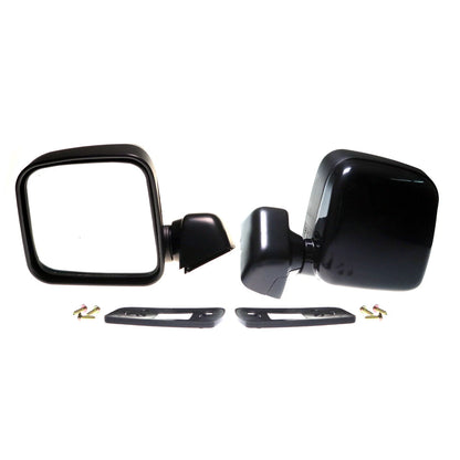 Black Door Mirror for Toyota Hilux Utility 1997-2005
