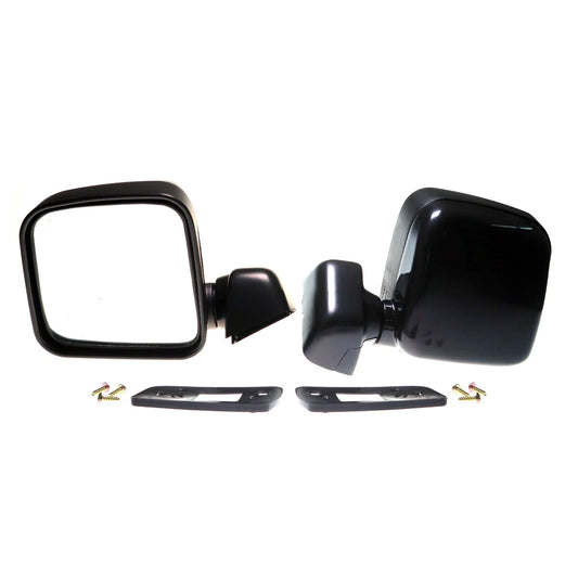 Black Door Mirror for Toyota Hilux Utility 1997-2005